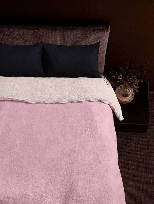 Κουβέρτα SPOSH PINK BEIGE